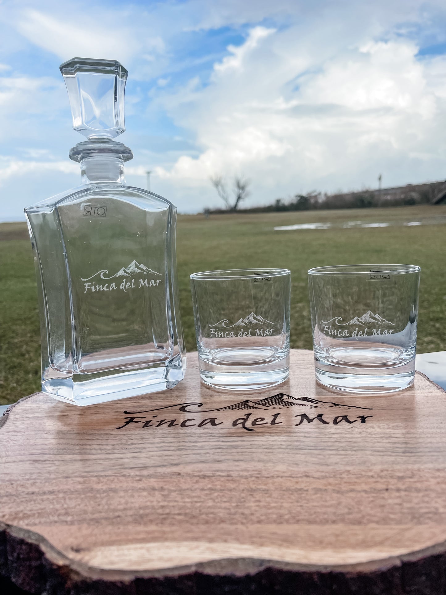 Decanter and Glass Set