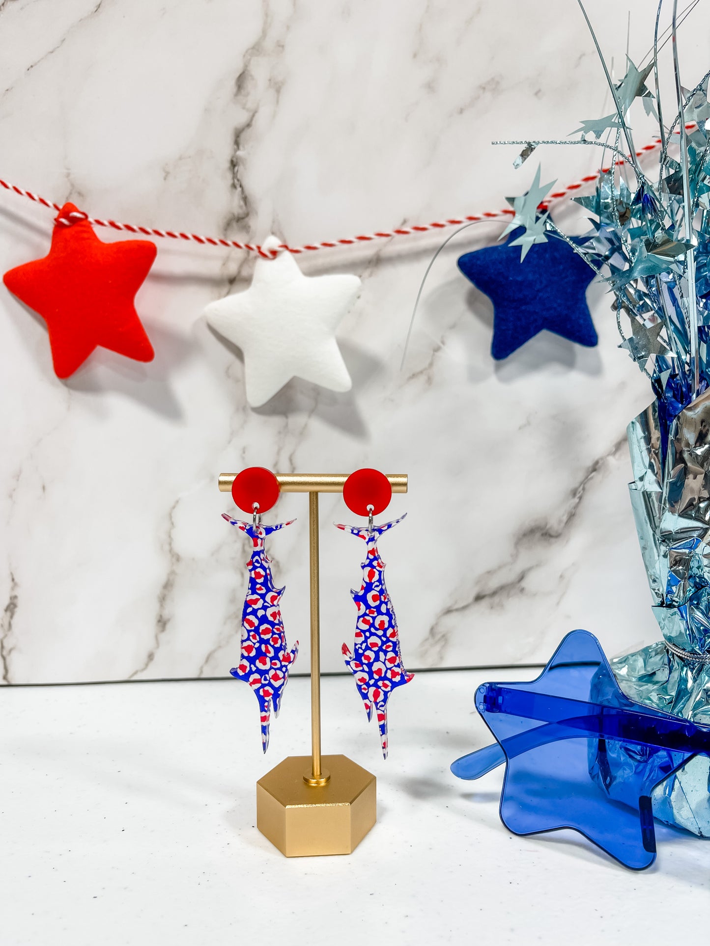 Patriotic Earrings