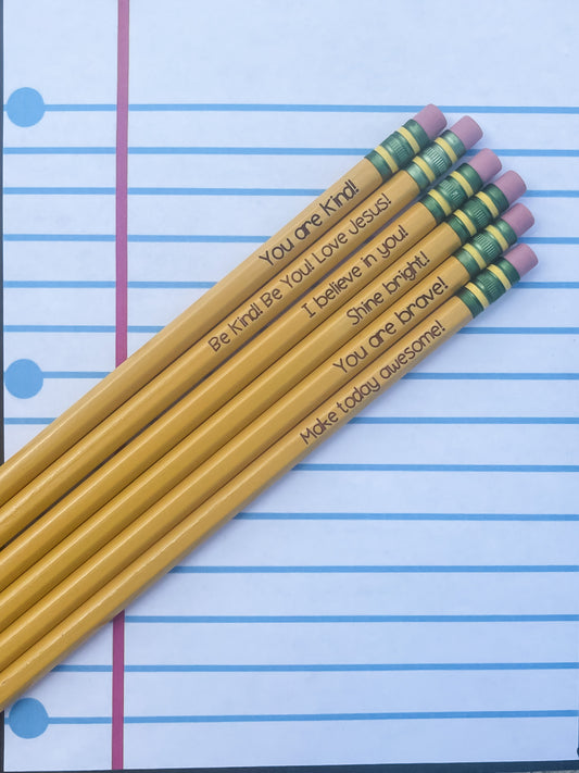 Affirmation Pencils