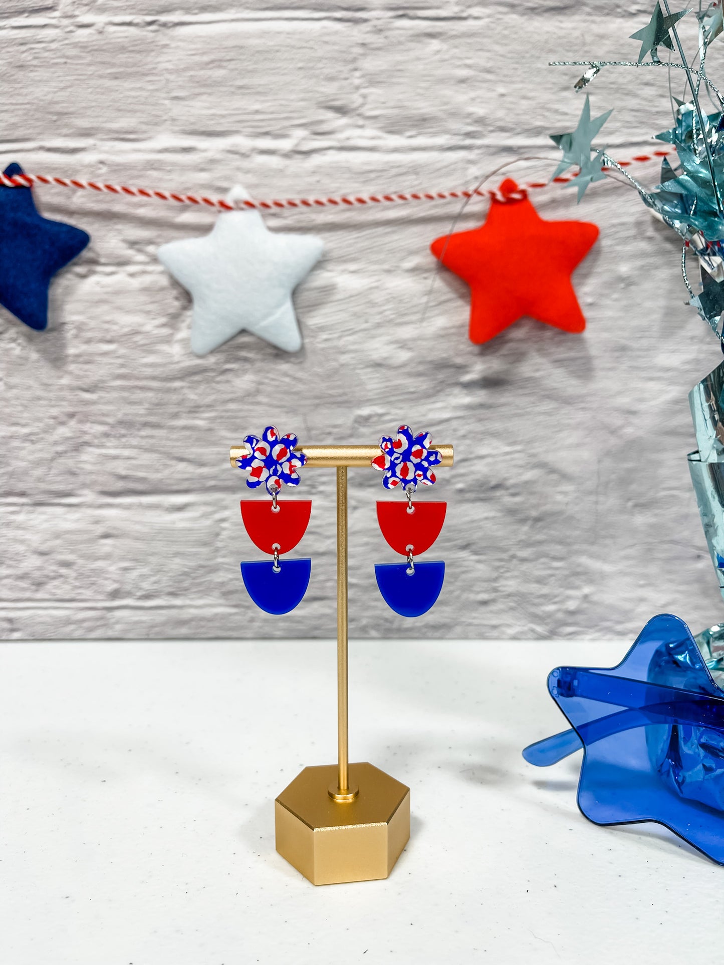 Patriotic Earrings