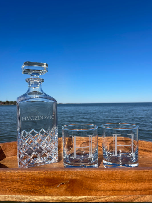 Decanter and Glass Set